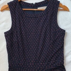 LOFT navy dress